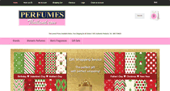 Desktop Screenshot of perfumesthailand.com