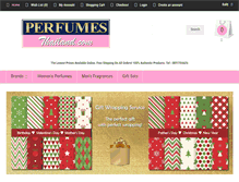 Tablet Screenshot of perfumesthailand.com